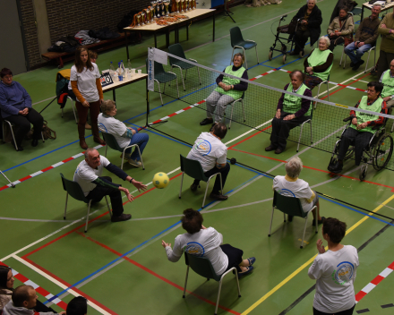 Netbaltoernooi voor kwetsbare ouderen