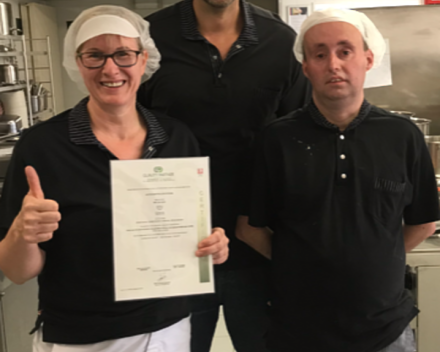 Zorgnetwerk Trento Campus De Vliet behaalde in april 2018 het &quot;Smiley&quot; certificaat!!