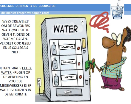 Hitteplan: Voldoende drinken