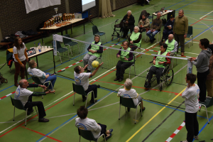 Netbaltornooi voor kwetsbare ouderen 2023 - Het verloop van het toernooi