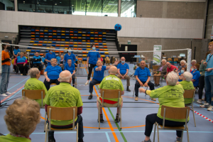 Netbaltornooi voor kwetsbare ouderen 2023 - Het verloop van het toernooi