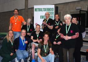 Netbaltoernooi voor kwetsbare ouderen vrijdag 9 mei 2025 - Officieuze Vlaams Kampioenschap