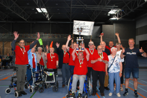 Netbaltoernooi voor kwetsbare ouderen vrijdag 9 mei 2025 - Officieuze Vlaams Kampioenschap